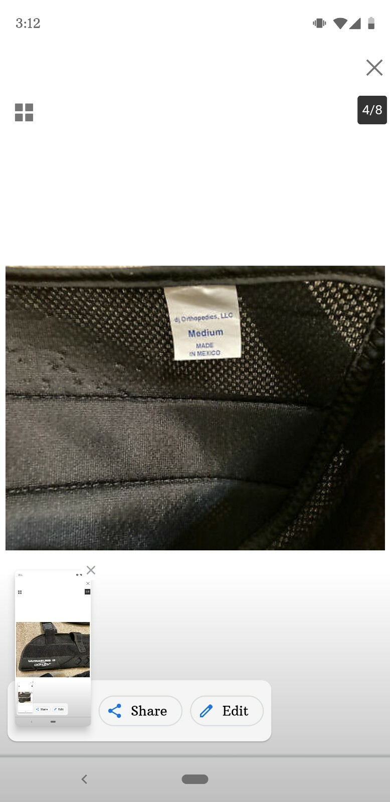 Don Joy Shoulder Sling – Excellent Cond (used very minimal) – great for post-op!