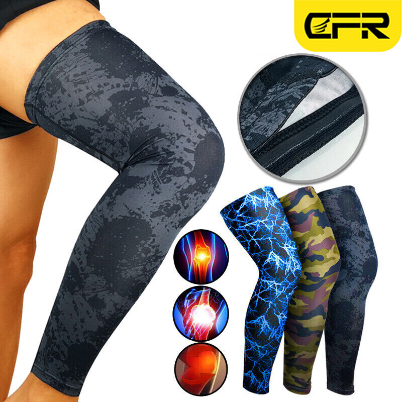 Leg Thigh Sleeve Support Compression Socks Knee High Stockings Sport Men Women