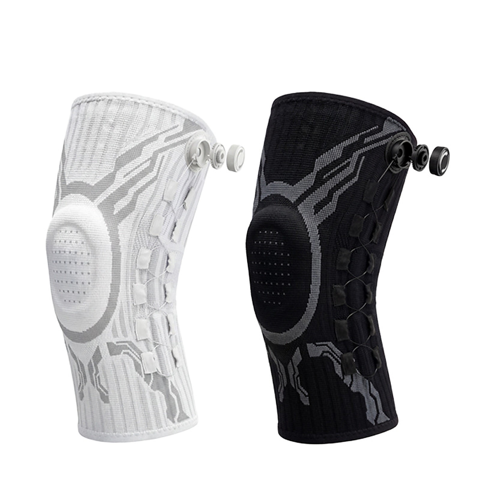 Smart Knob-Type Knee Brace Spring Support Patella Stabilizer Compression Sleeves
