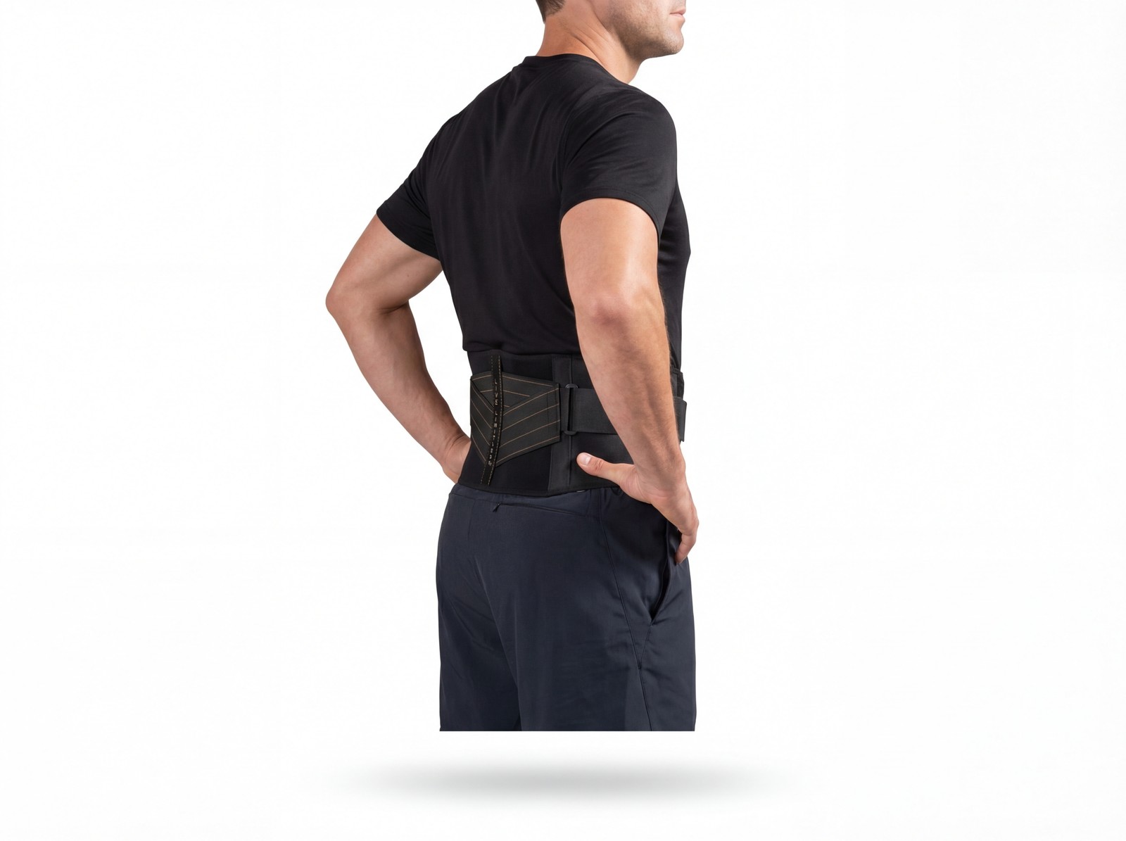 Copper Fit Rapid Relief Back Support Brace Hot & Cold Therapy Adjustable Unisex