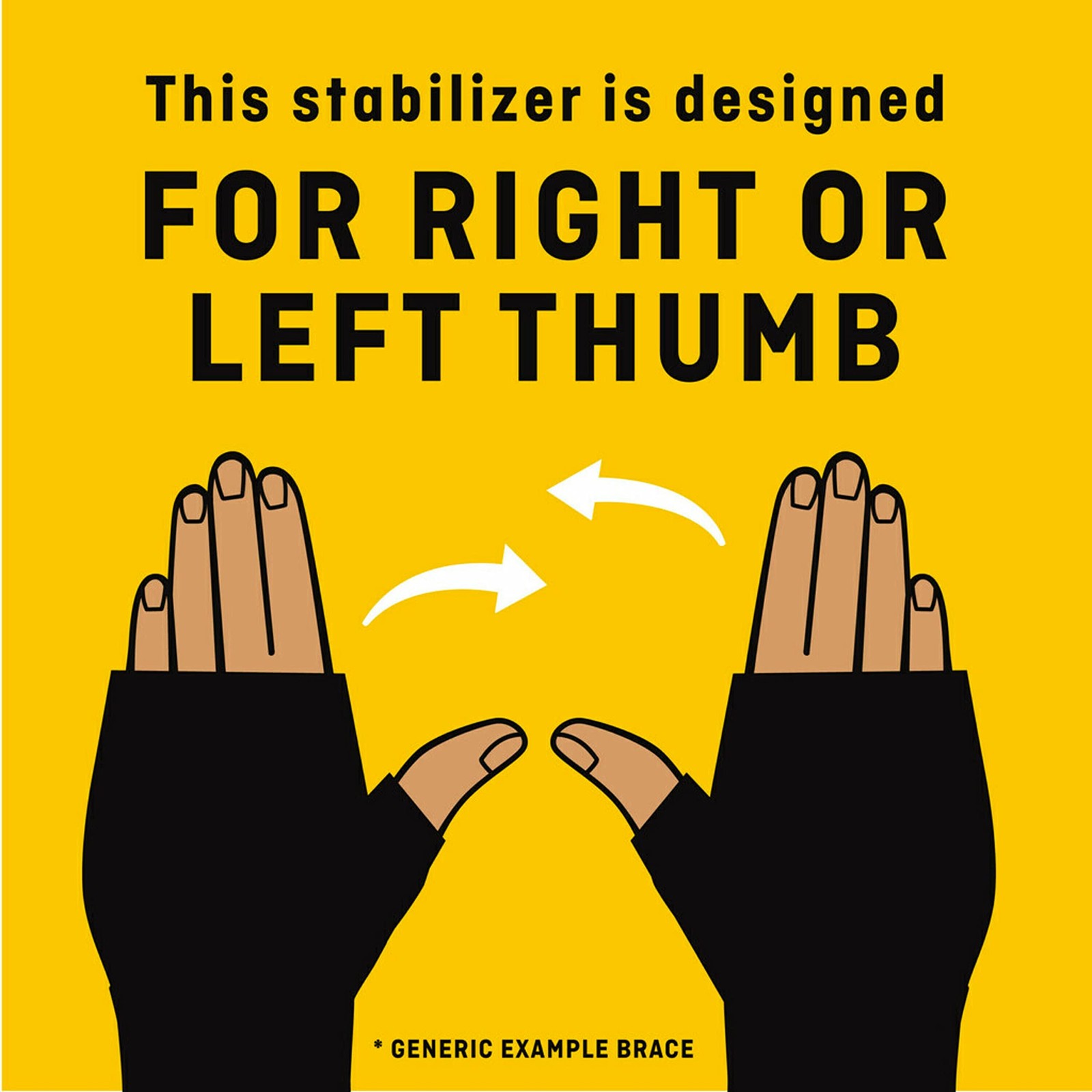 Deluxe Thumb Stabilizedr, Large/X-Large