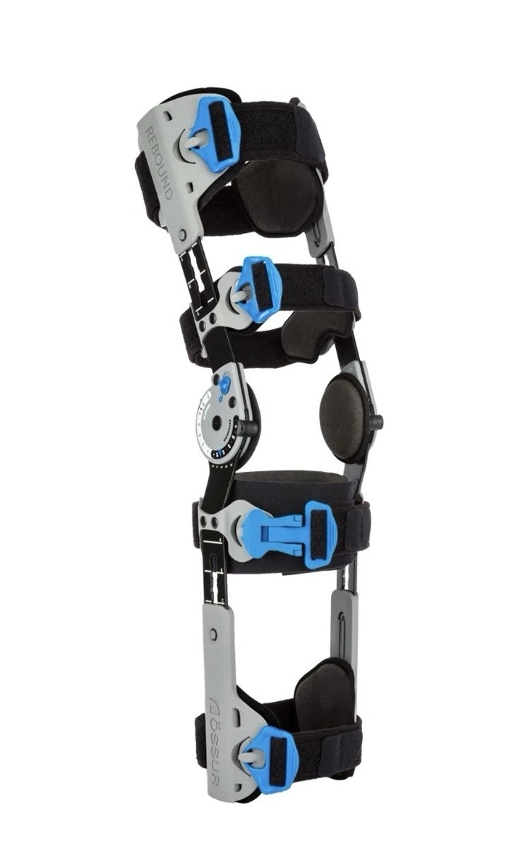 Ossur Rebound Post-Op Knee Brace Pediatric ROM Immobilizer ACL Meniscus Recovery