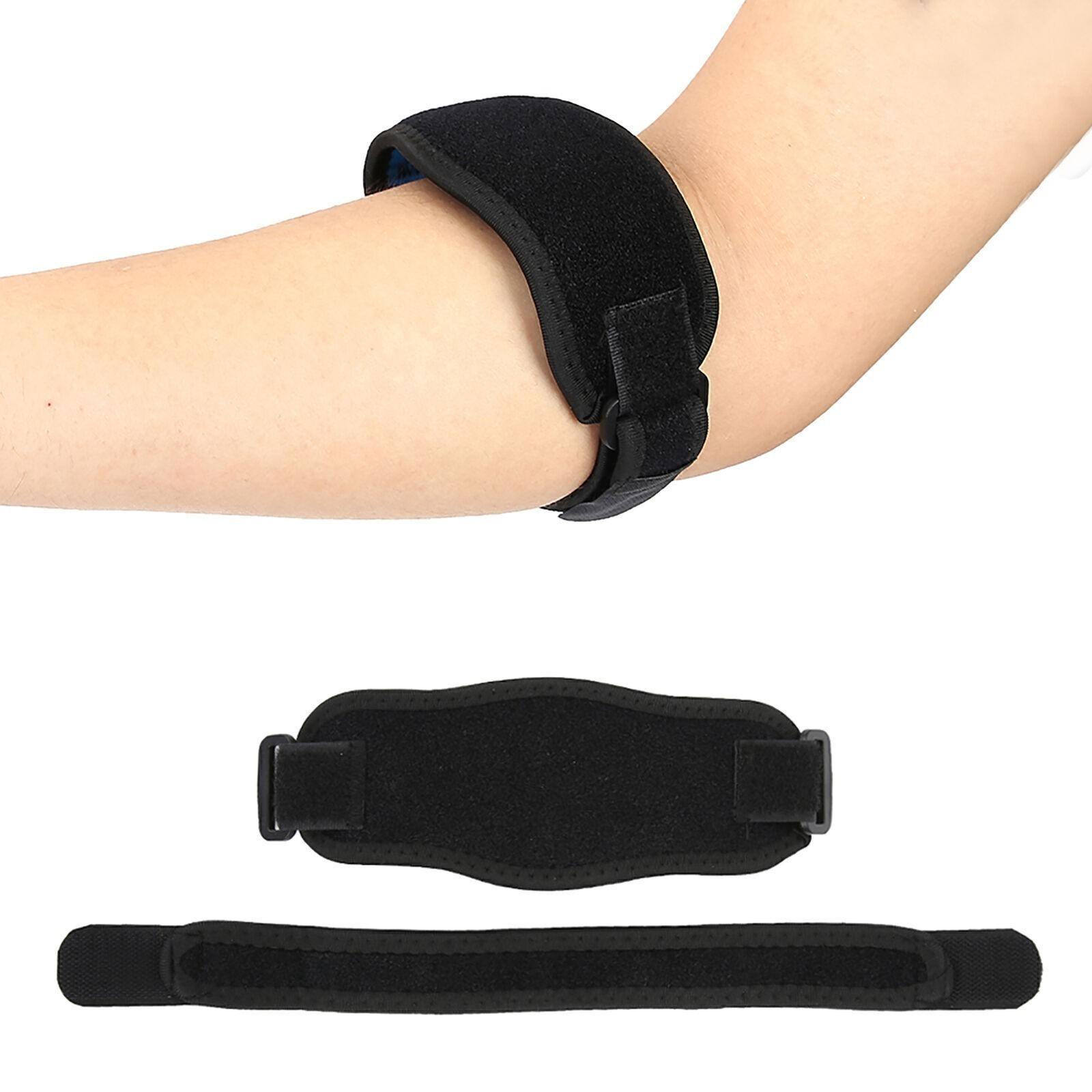 Adults Elbow Support Brace Protector Pad Guard Strap for Tennis Outdoor