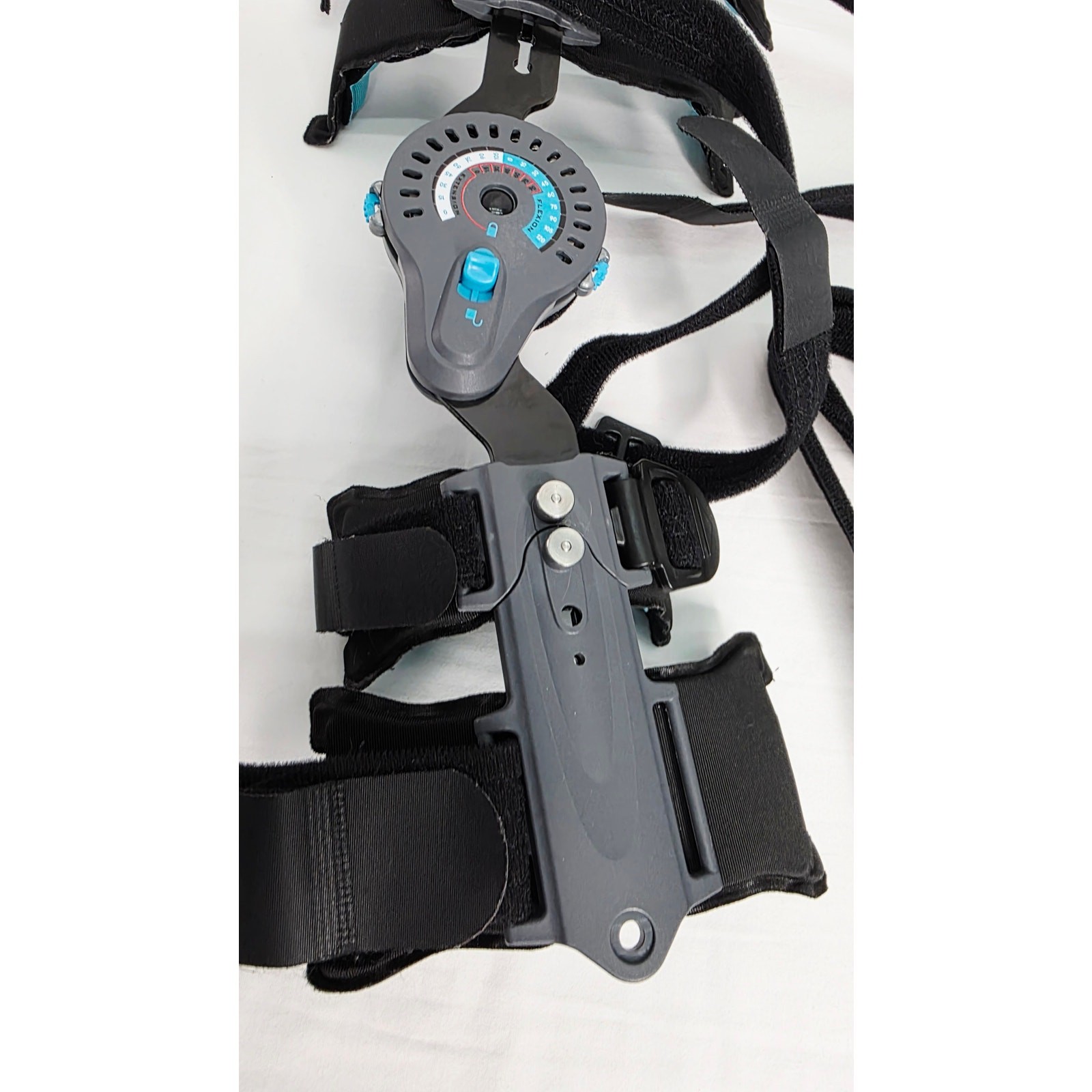 Hinged Elbow Brace ROM Adjustable Post Op Arm Support w/ Sling -Right Arm