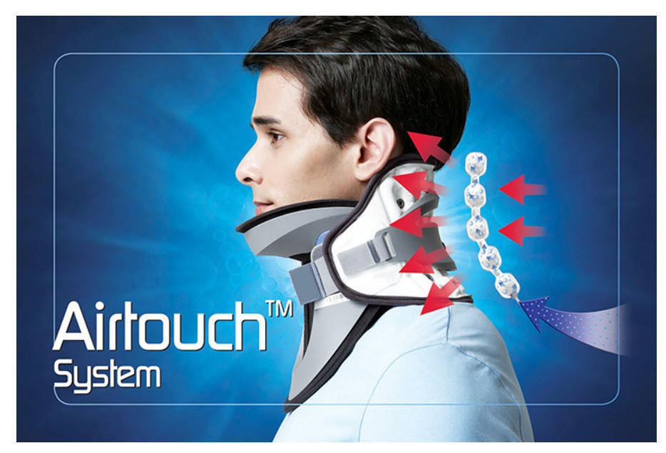 Disk Dr CS300 Neck Retractor Pain Relief Air Traction Belt for Cervical Disc Ups