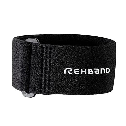 Tennis Elbow Brace – Single Unit, Universal Size for Both Men One Size Black