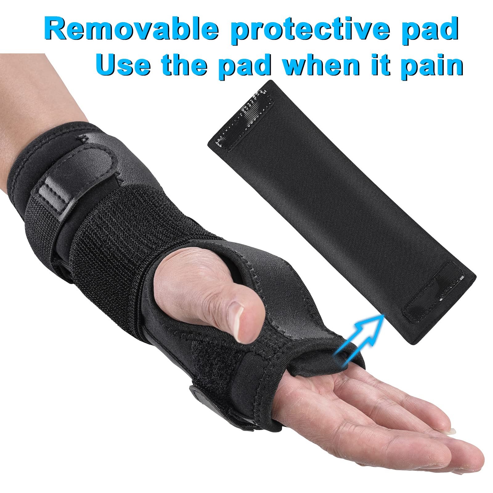 Adjustable Wrist Splint Brace for Carpal Tunnel Pain Relief Arthritis Tendonitis