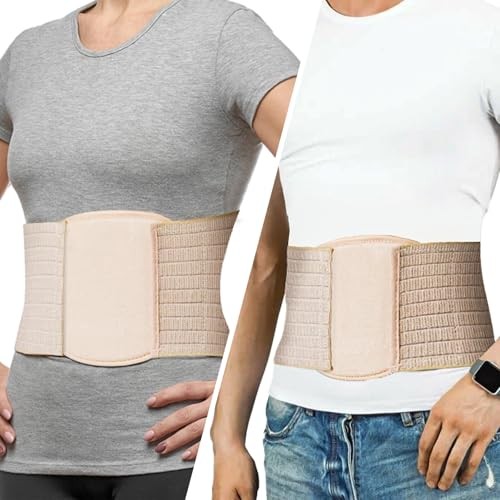 Hernia Belt for Women and Men, Umbilical Hernia Belt with Compression Pad,