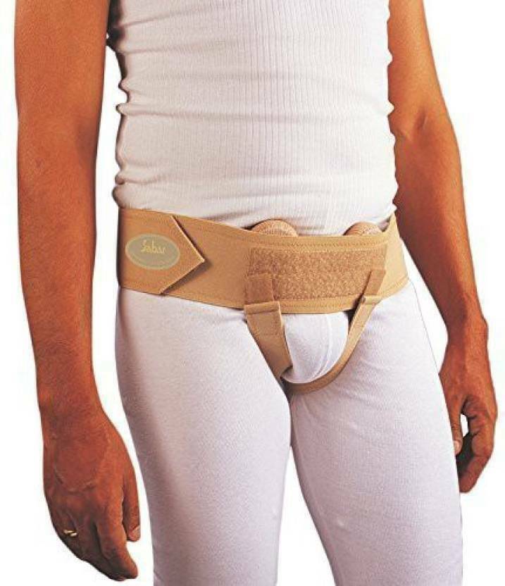 Inguinal Hernia Support Belt Double Truss Brace Pads Adjustable Elastic NEW