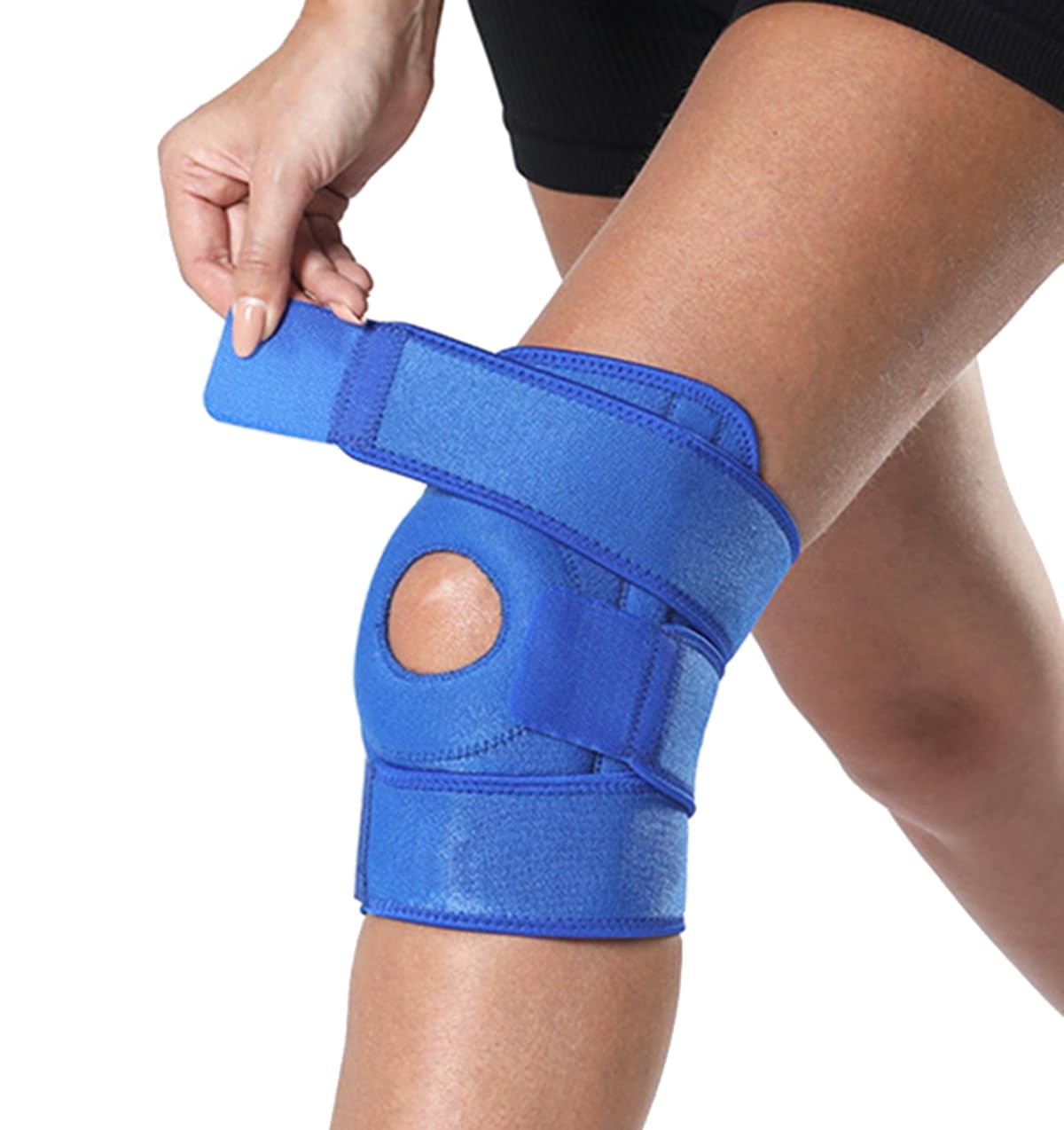 SUJAYU Knee Braces for Pain Women Men, Patellar Tendon One Size, Blue