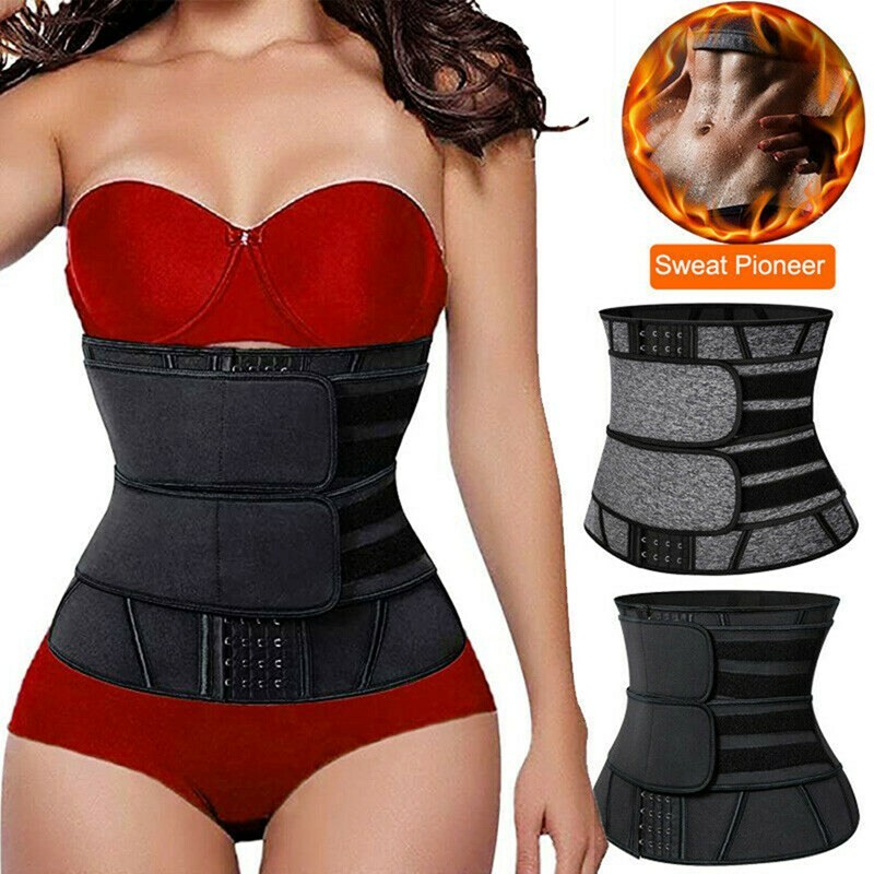 Women & Men Waist Trainer Body Shaper Tummy Control Umbilical Hernia Belt