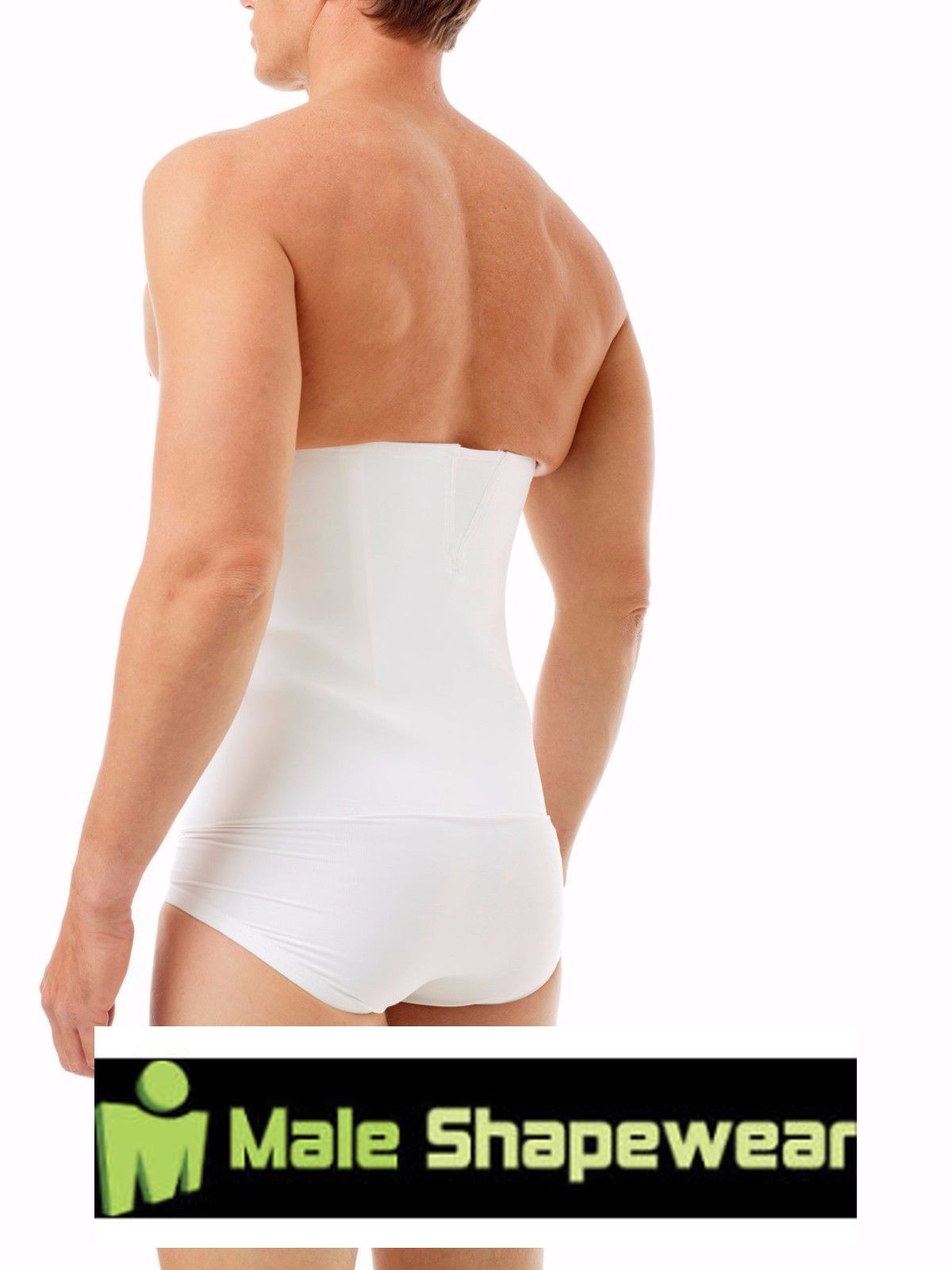 BELLY BUSTER MEN Made in USA Hernia Help Relief Aid FULL COVERAGE TUMMY TRIMMER