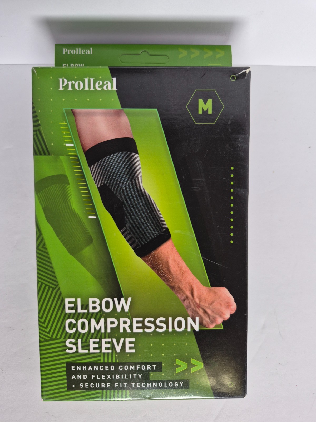 ProHeal Elbow Compression Sleeve Medium Support for Tendonitis Tennis Golf Gym