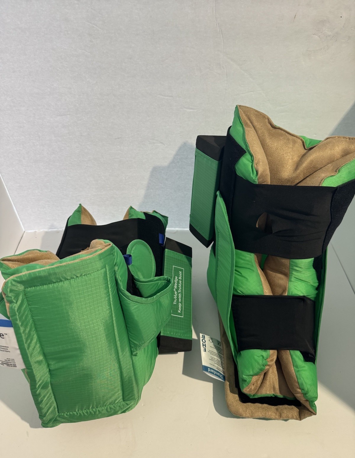Lot Of 2 EHOB TruVue Heel Protector Boot Standard W/Wedge – Great Condition! 💛
