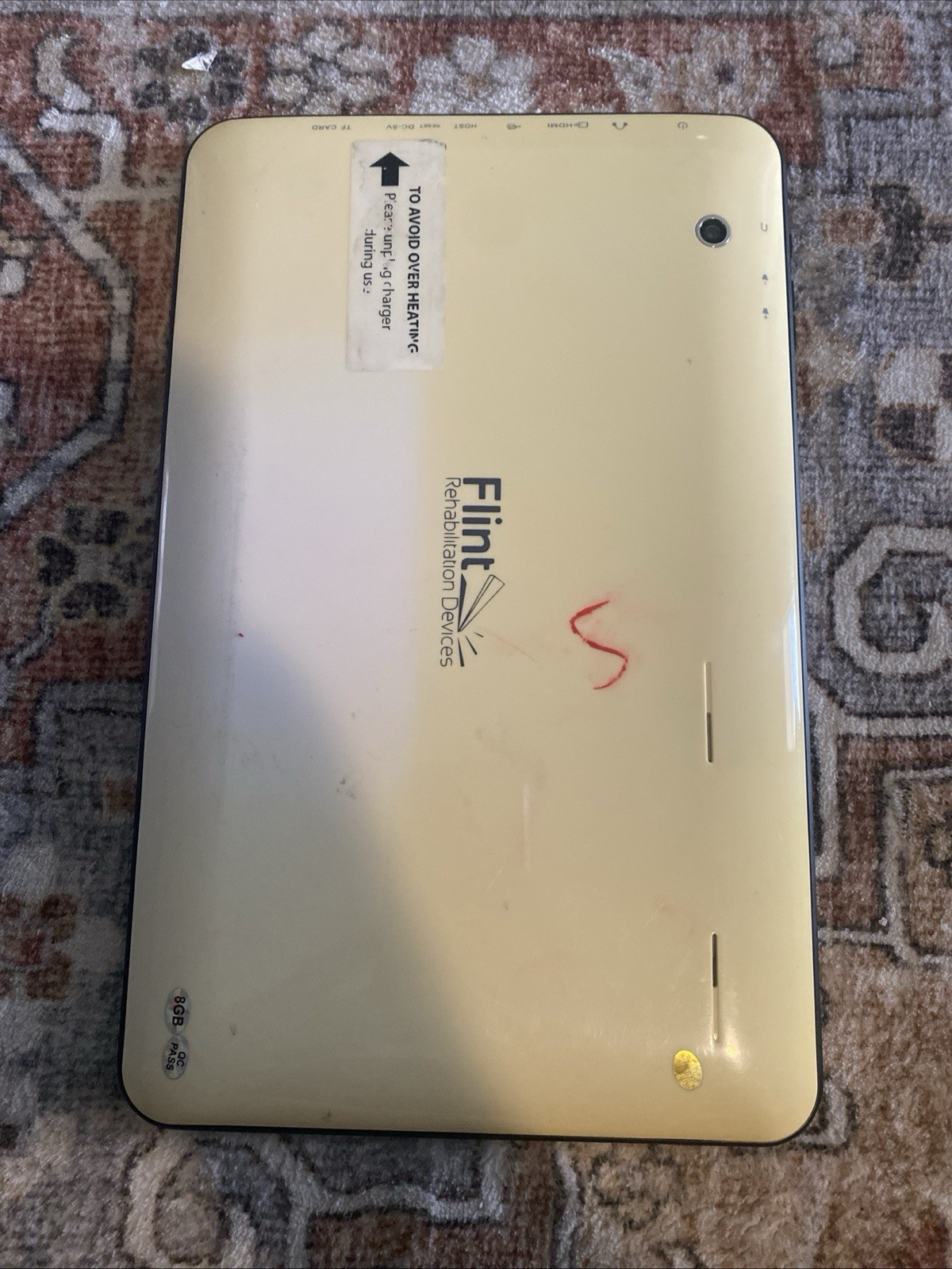 FLINT REHAB interface TABLET Tested/Turns On But Read Device Only Fitmi