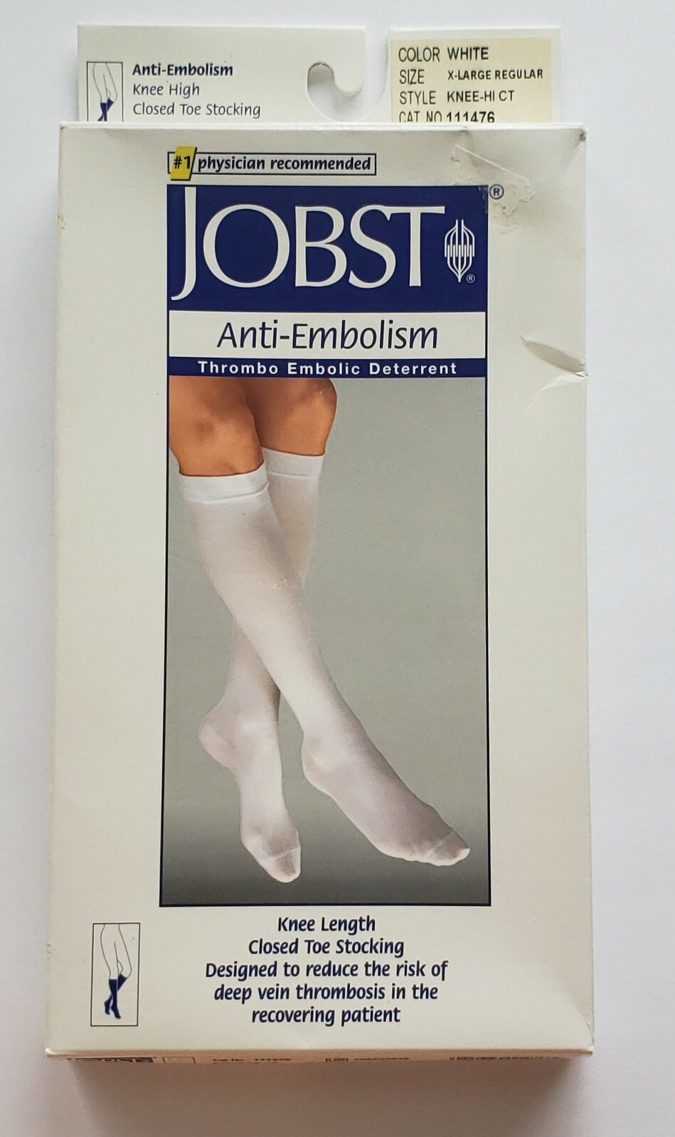 Jobst Compression Anti Embolism Knee Stockings Size XL Medical Support New