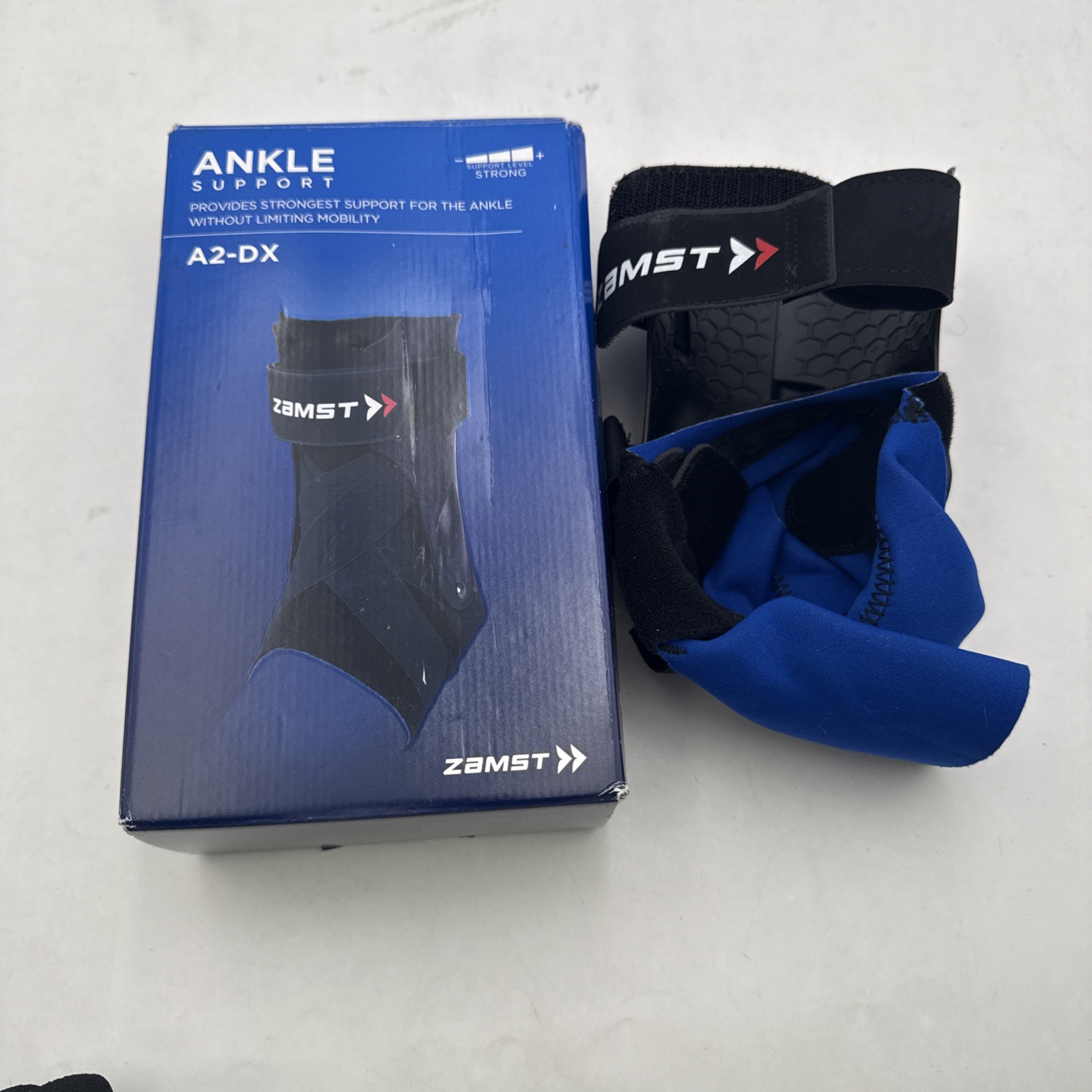 Zamst A2-DX Ankle Support Brace Right S Strong Stabilizer Sports Injury Prevent