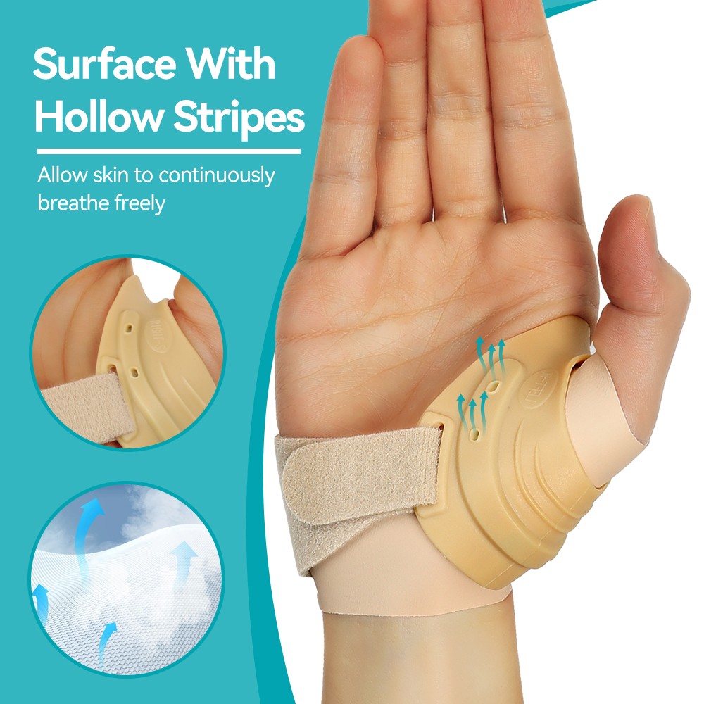 Thumb Support Brace CMC Joint Immobilizer Orthosis for Tendonitis Relief