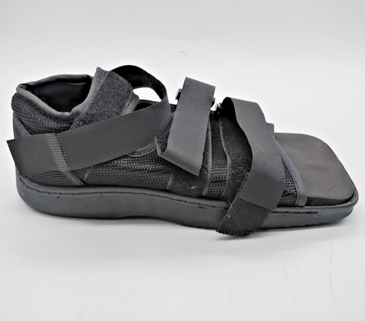 Brace Direct L3260 Post Op Shoe Medical Walking Boot Foot Surgery Recovery Black