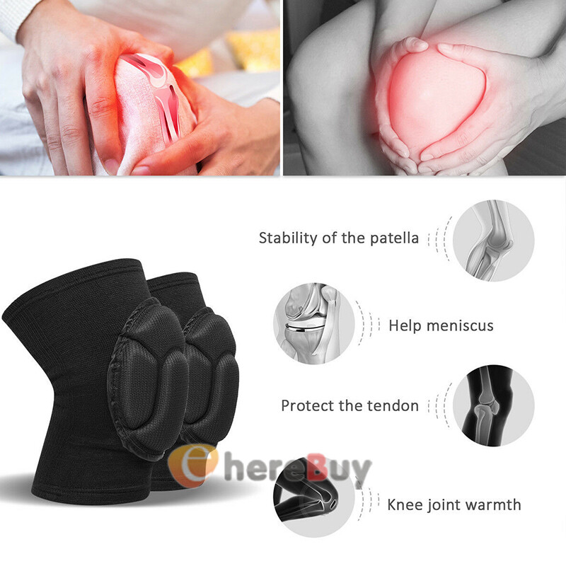 1/2/4PCS Professional Knee Pads Construction Comfort Leg Protectors Work Safety
