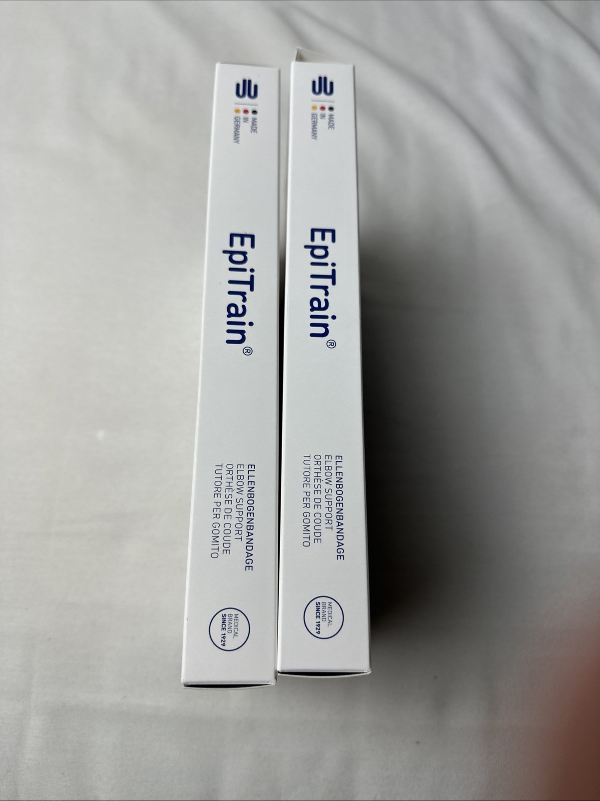 EPITRAIN ELBOW BRACE Titan SIZE 4 by BAUERFEIND made Germany OPEN BOX