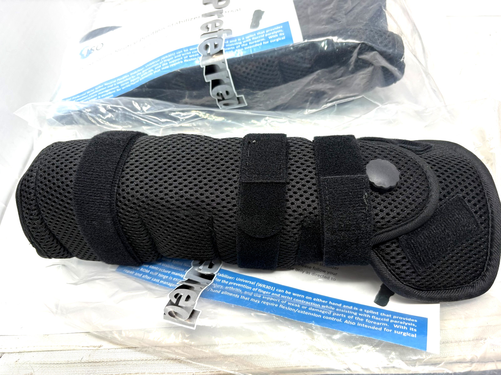 “2”-ISO Preferred Wrist Splints Neut. Pos. R/L Univ Stabilizer Brace ISO-WR301