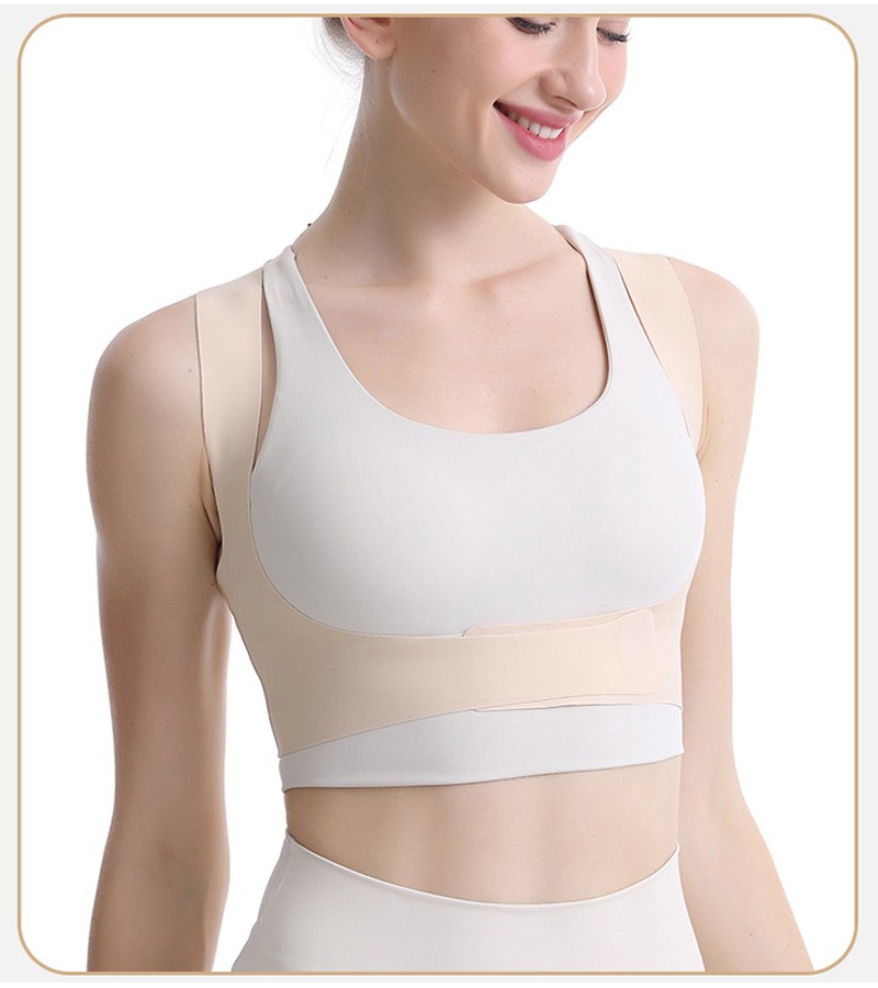 Unisex Posture Corrector Support Fixed Belt Back Shoulder Waist Adjustable Brace