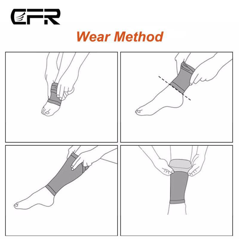 Knee Support Brace Compression Sleeve Leg Long Sports Basketball Pain Relief IA