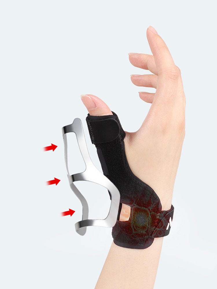 Tendon Sheath Wrist Guard Aluminum Plate Splint Breathable Thumb Protector Brace