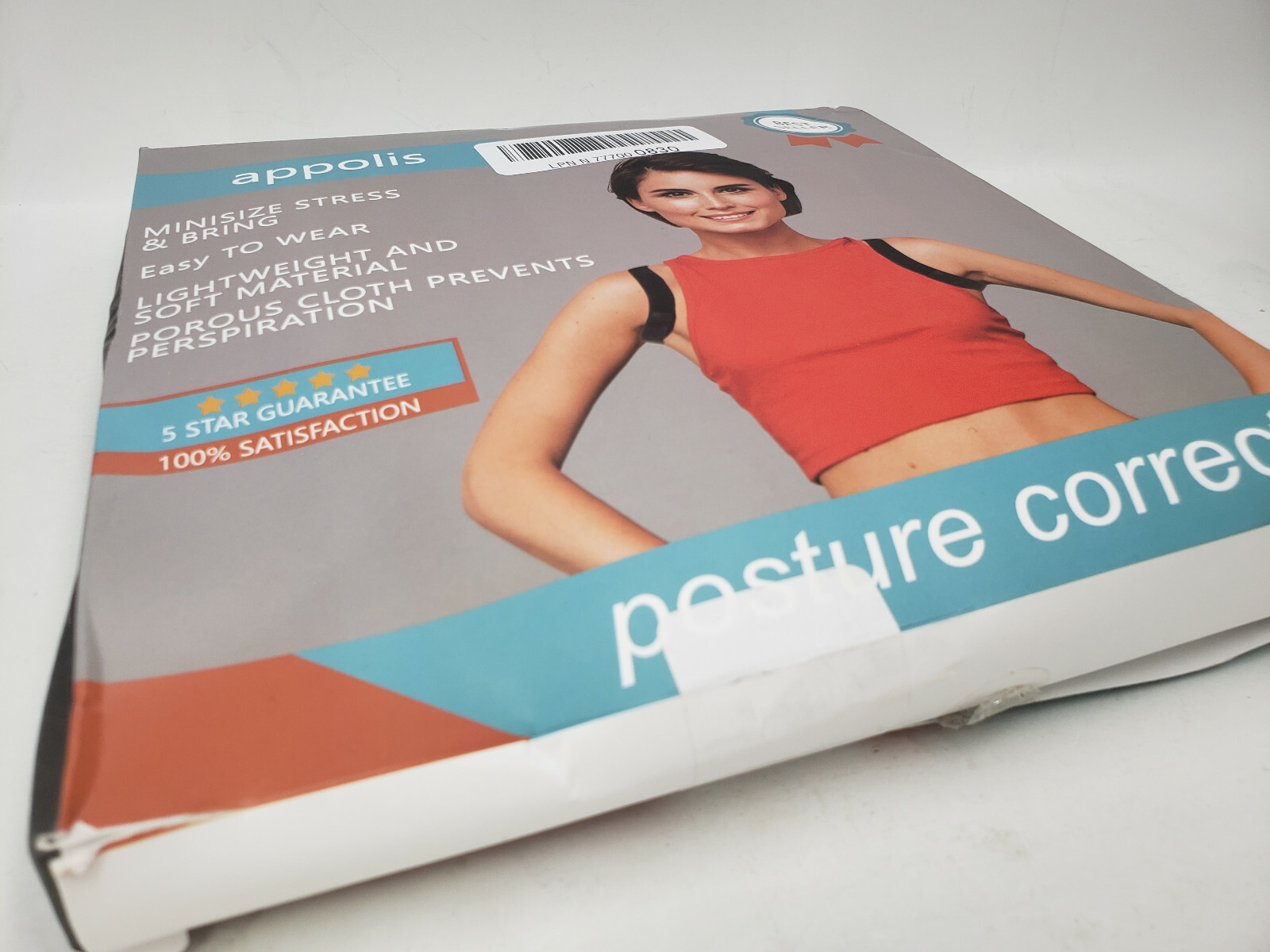 APPOLIS POSTURE CORRECTOR LIGHTWEIGHT & SOFT MATERIAL EASY TO WEAR AP-PCBB-B