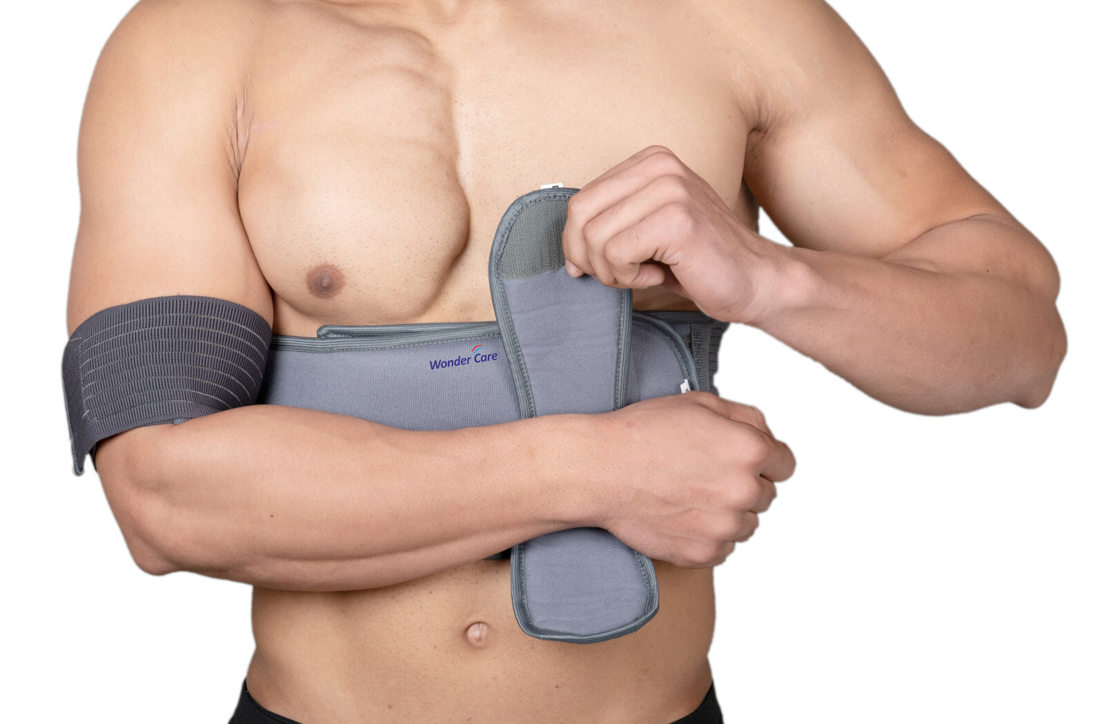 Adjustable Soft Arm Sling Shoulder Immobilizer – Support Brace for Unisex Belt