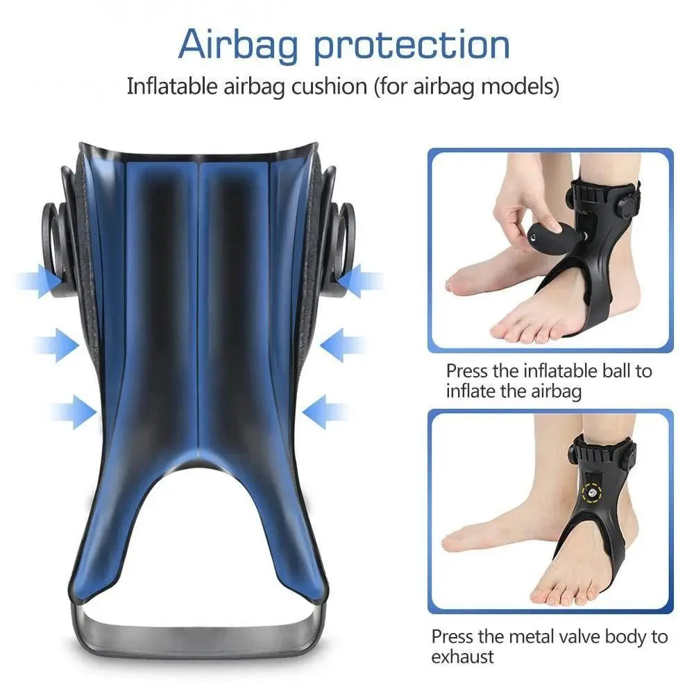 Lightweight Foot Drop Brace Invisible Adjustable Buckle Ankle Brace Support