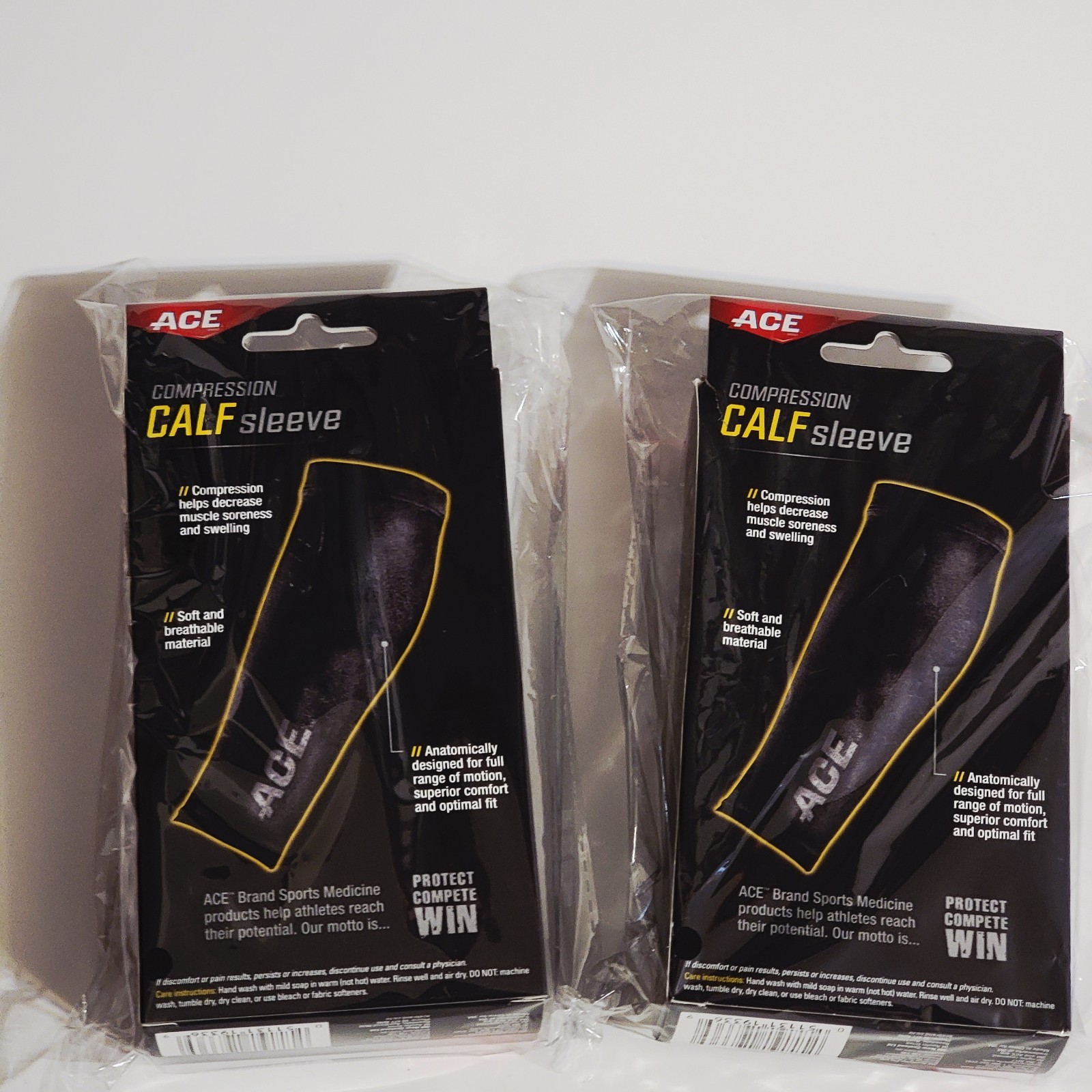 Ace Calf Compression Sleeve L/XLFor Football, Basketball, Volleyball All Sports