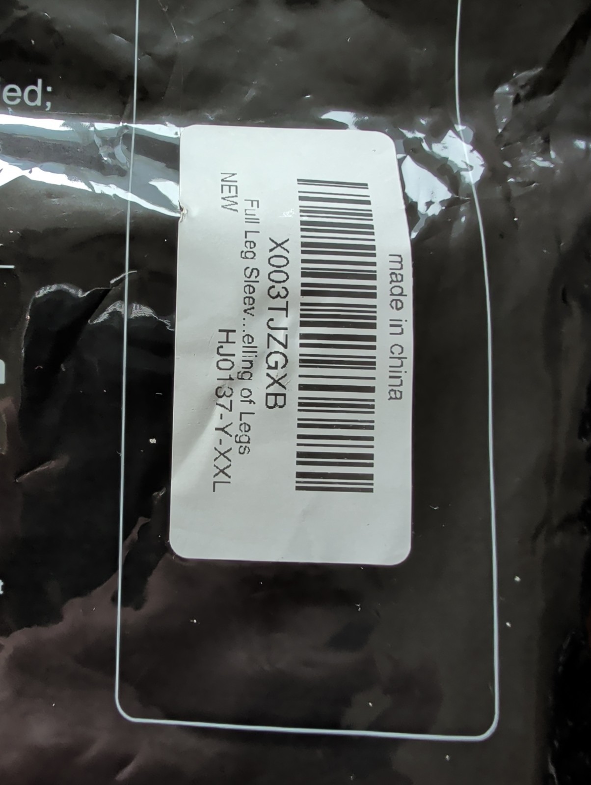 Full Leg Sleeves Long Compression Silver XXL Nip