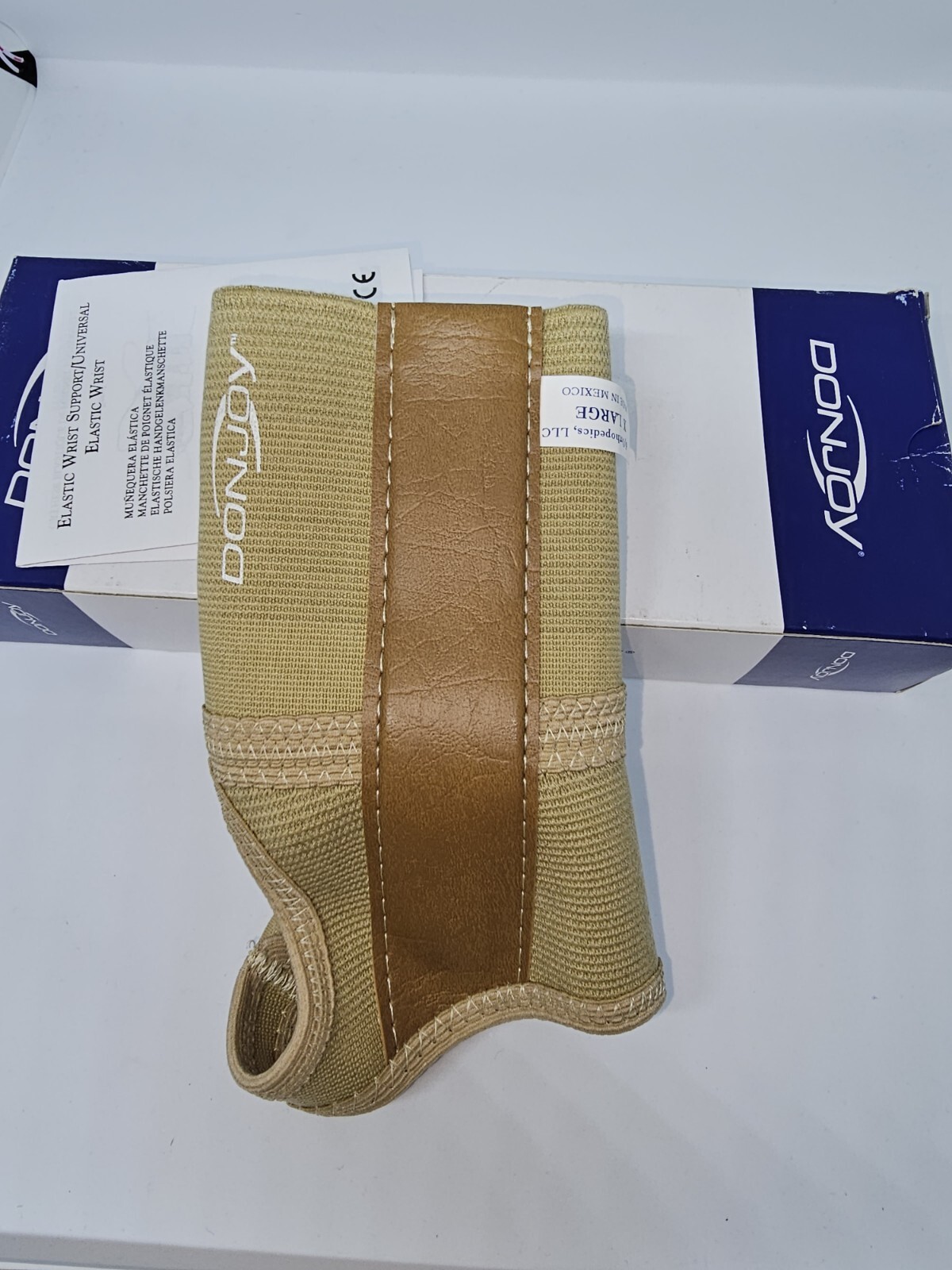 DJO Donjoy Elastic Wrist Support Right XL 11-0222-5 Brand New