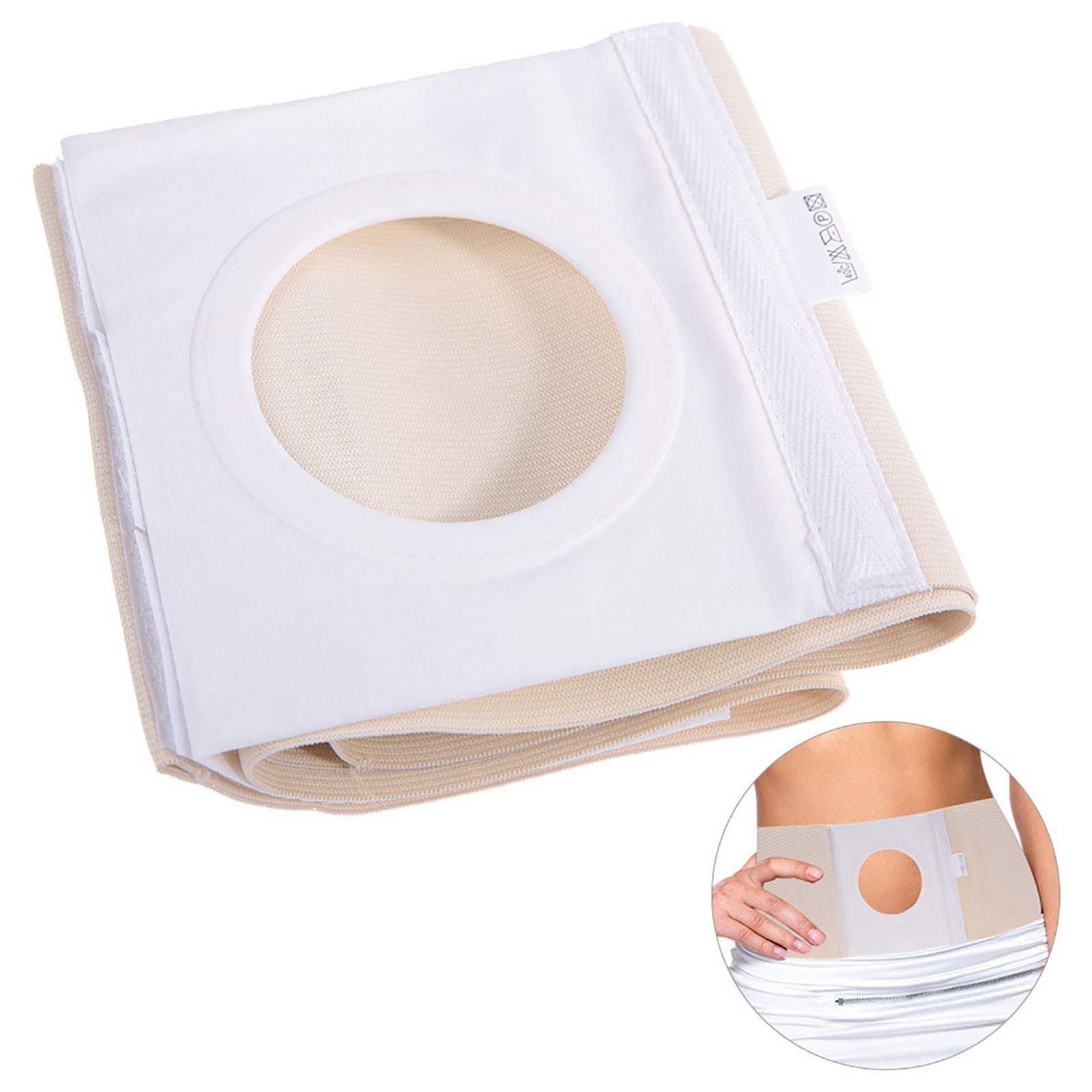 M/L/XL 1/2PCS New Ostomy Belt Unisex Ostomy Hernia Support Belt Abdominal Binder