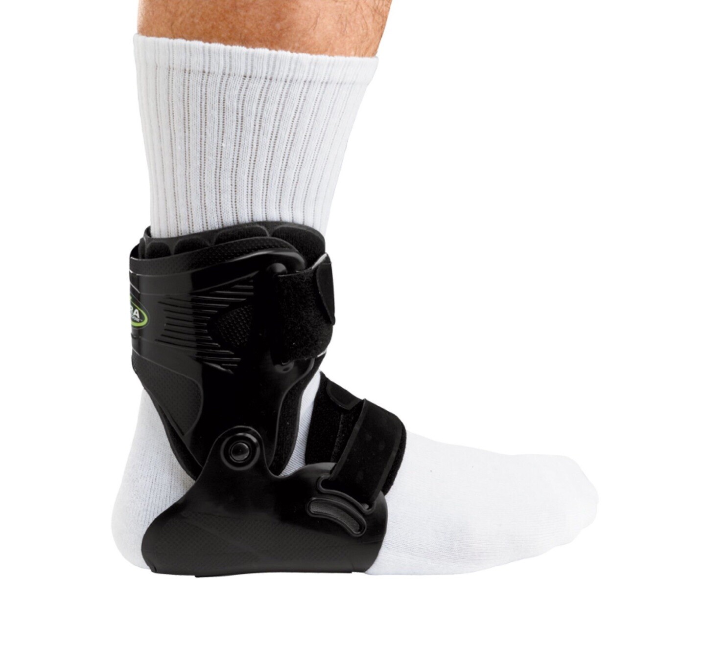 Ultra Zoom Ankle 2 Brace Shoe Wear Sports Leg Injury Prevention S/M Black – Used
