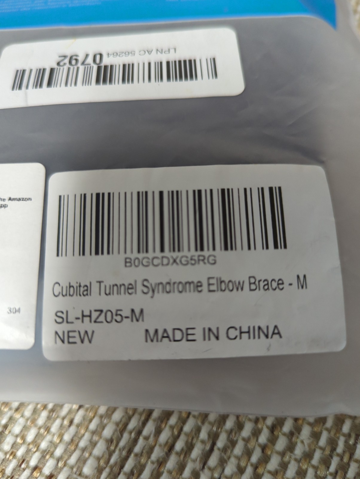 Sylong Cubital Tunnel Syndrome Elbow Brace Splint for Ulnar Nerve. Medium