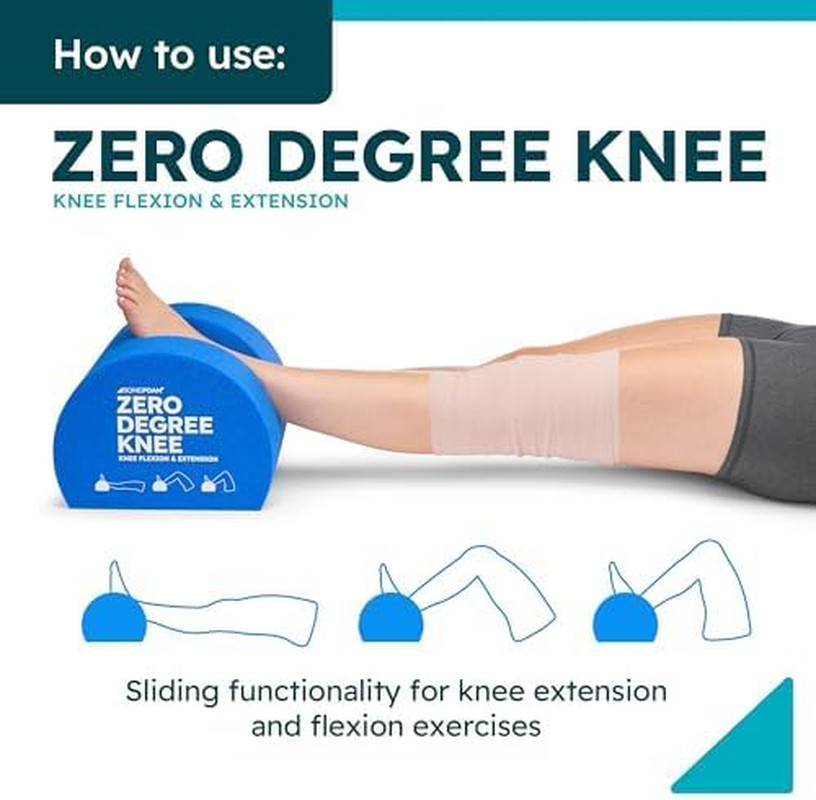 Bonefoam Zero Degree Knee Support for Post-Surgery Recovery & Rehabilitation