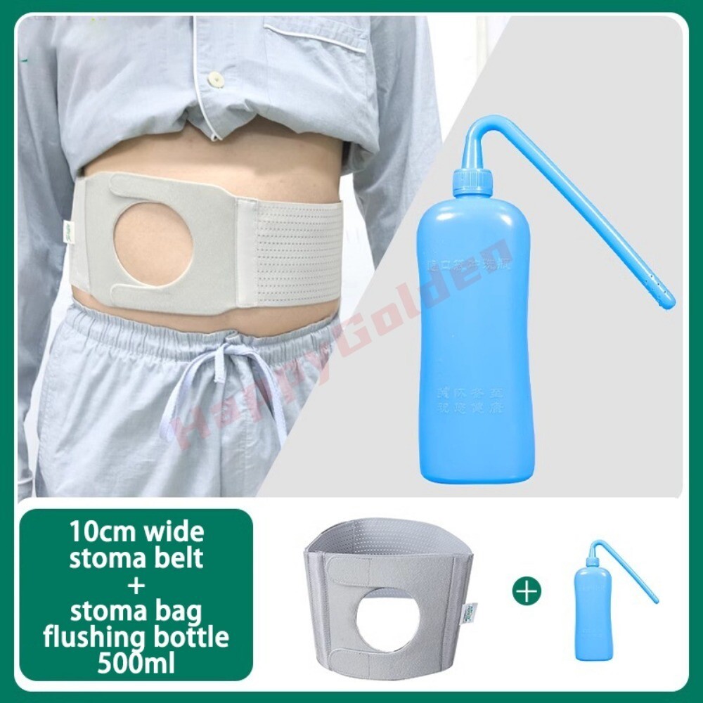 Abdominal Ostomy Belt Adjustable Stoma Support Portable Ileostomy Colostomy Belt