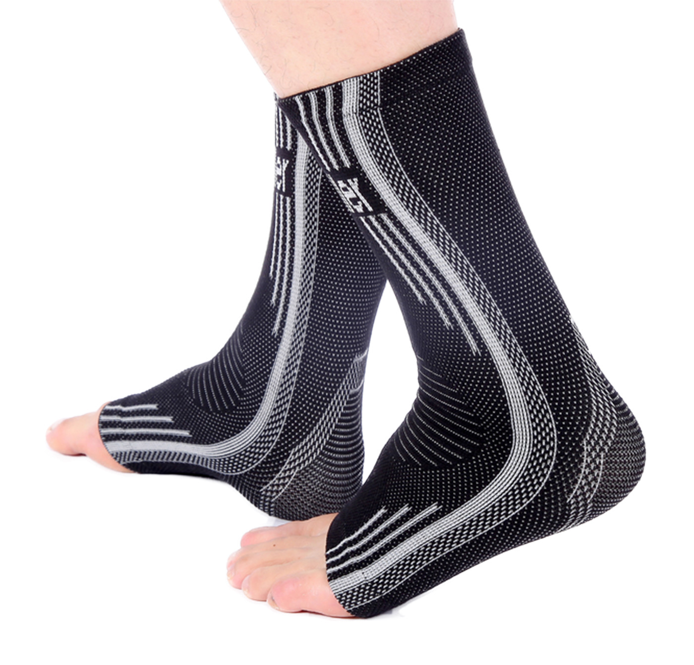Doc Miller Ankle Compression Sock Brace Sleeve Plantar Fasciitis Tendonitis Spur