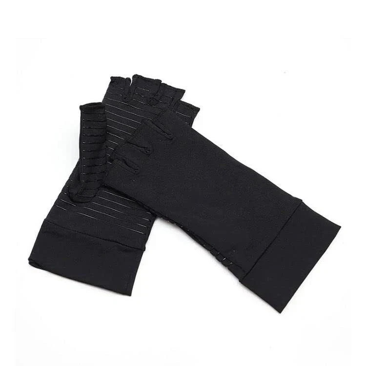 Copper Arthritis Compression Gloves Hand Support Pain Relief Joint Self Care