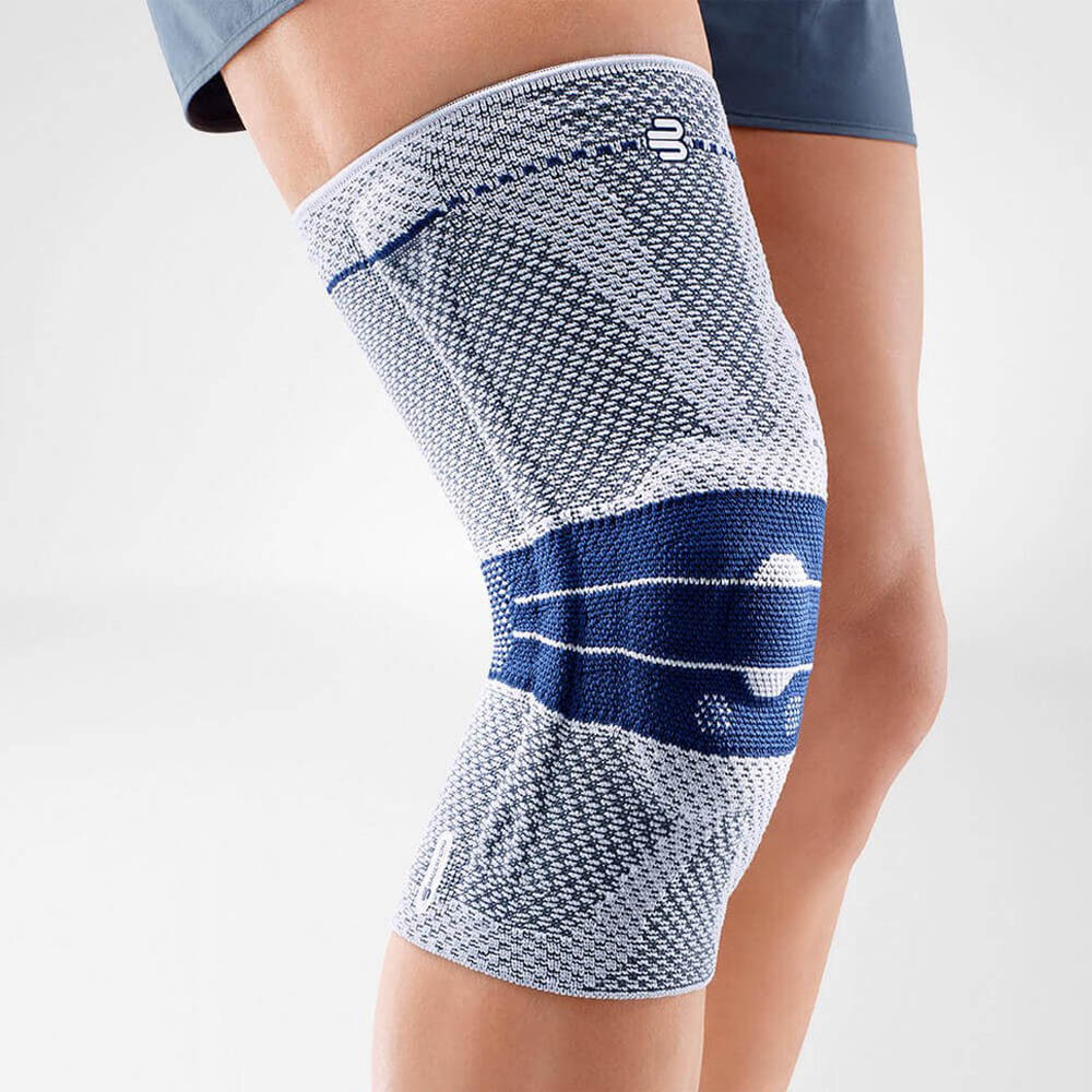 Bauerfeind Knee Brace Knee Brace Osteoarthritis Genutrain A3 Titan Left Skirt