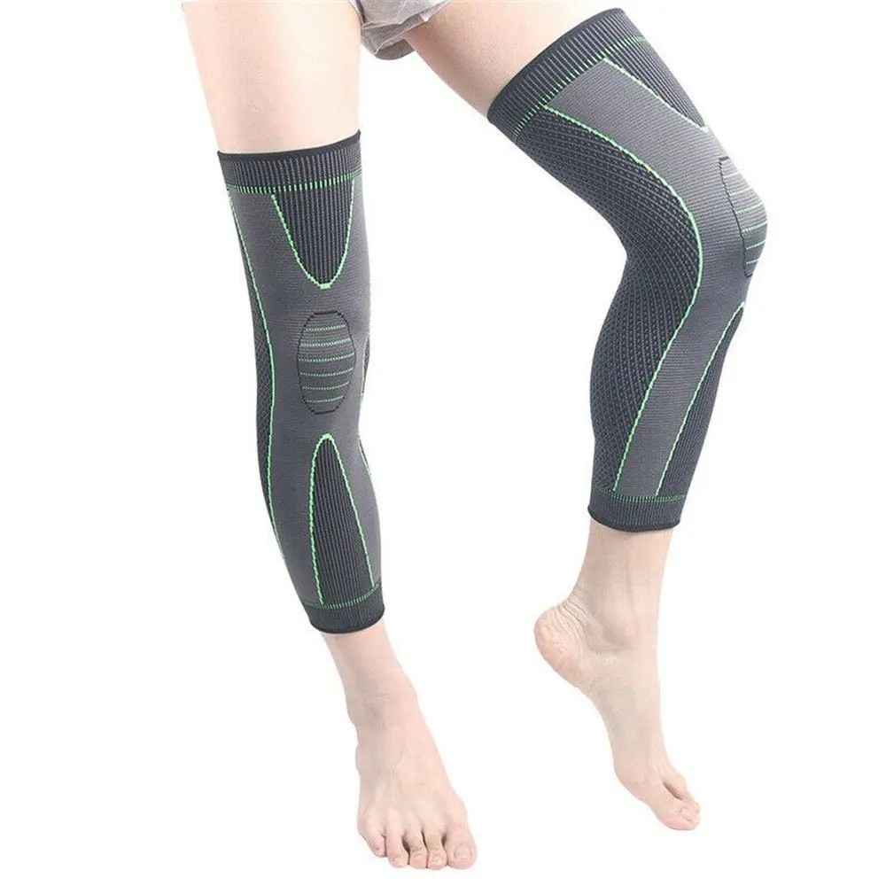 Leg Support Brace With Strap Thigh High Compression Sleeve Socks Pain Relief 1PC