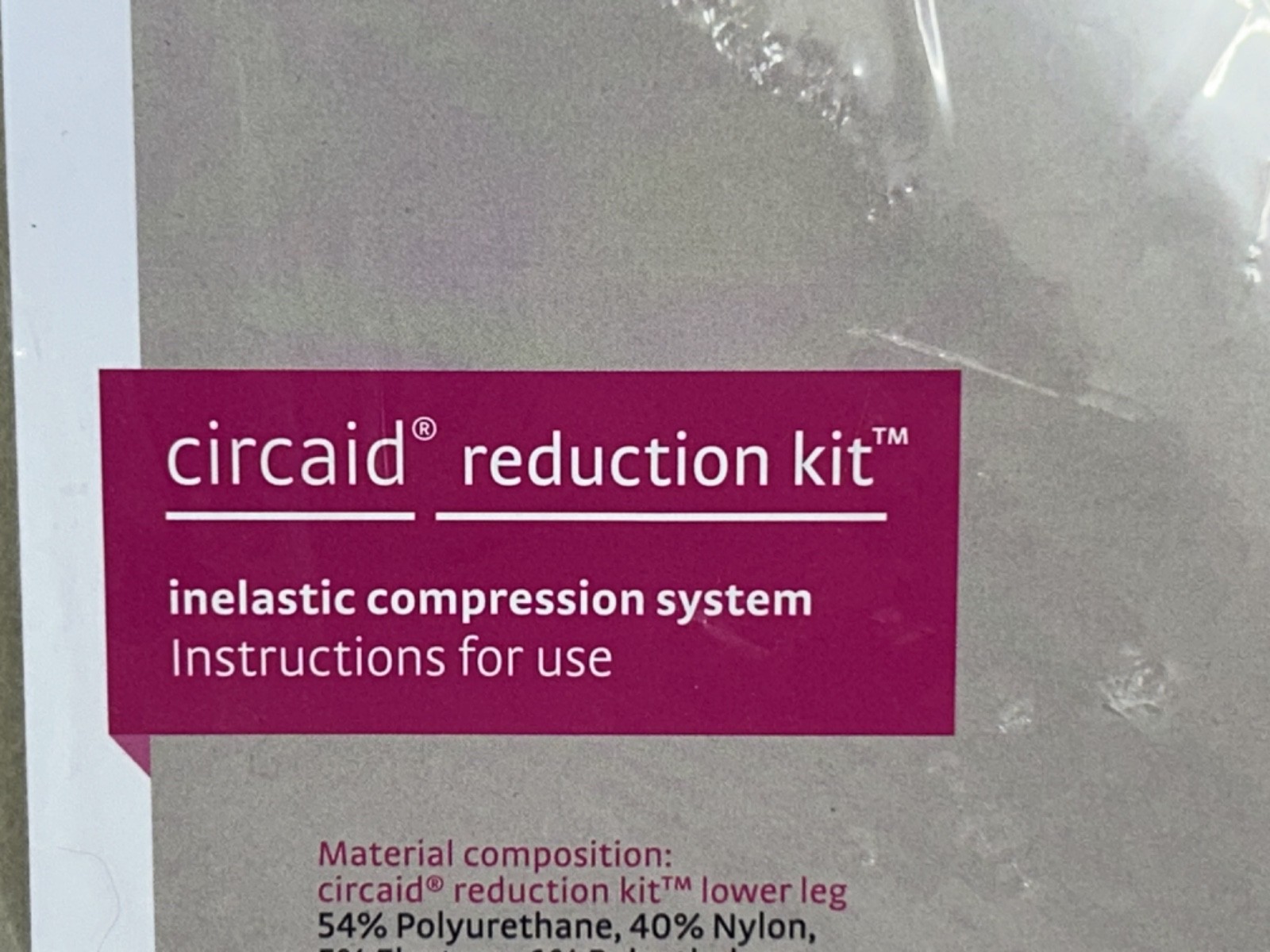 NEW Circaid Reduction Kit Lower Leg CRK1S001 35cm Regular Compression System B30