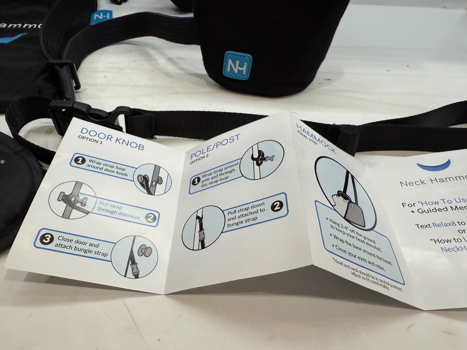 Neck Hammock Portable Cervical Traction Device, Decompression Portable
