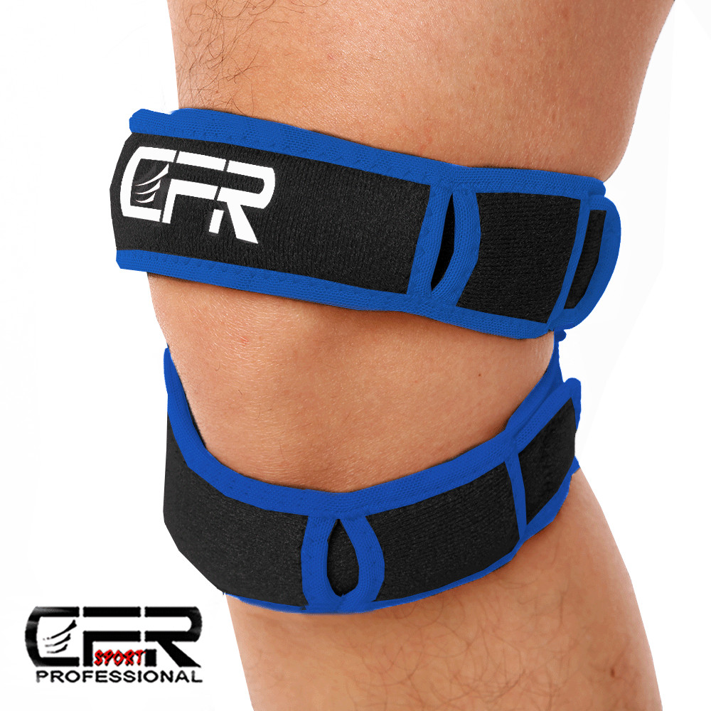 Knee Support Patella Stabilizer Strap Band Tendon Brace Joint Pain Sports Gym CF