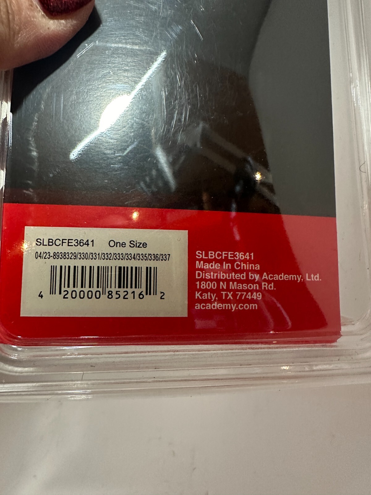 bcg Wrist Brace One Size Fits Most OSFM Ventilated Black