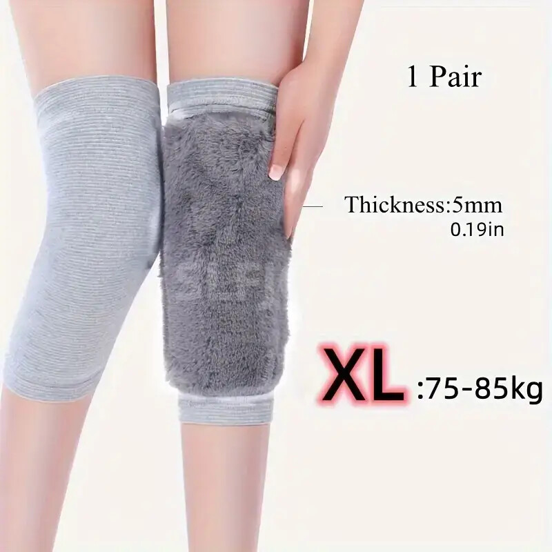 Women Men Elderly Winter Warm Knee Pads Cold Leg Arthritis Kneepad Knee Support