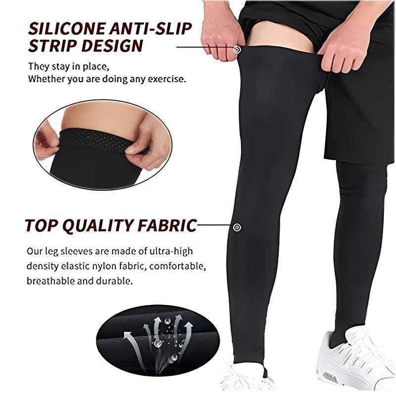 Compression Stockings 15-20 mmHg Swelling Thigh High Closed Toe Support Socks US